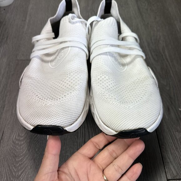 G/FORE MG4.1 Knit Spikeless Mens Golf Training Shoes Size 12.5 White Fore Play main image 6